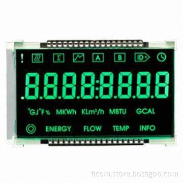 VATN three-side optimized LCD display, for auto meter